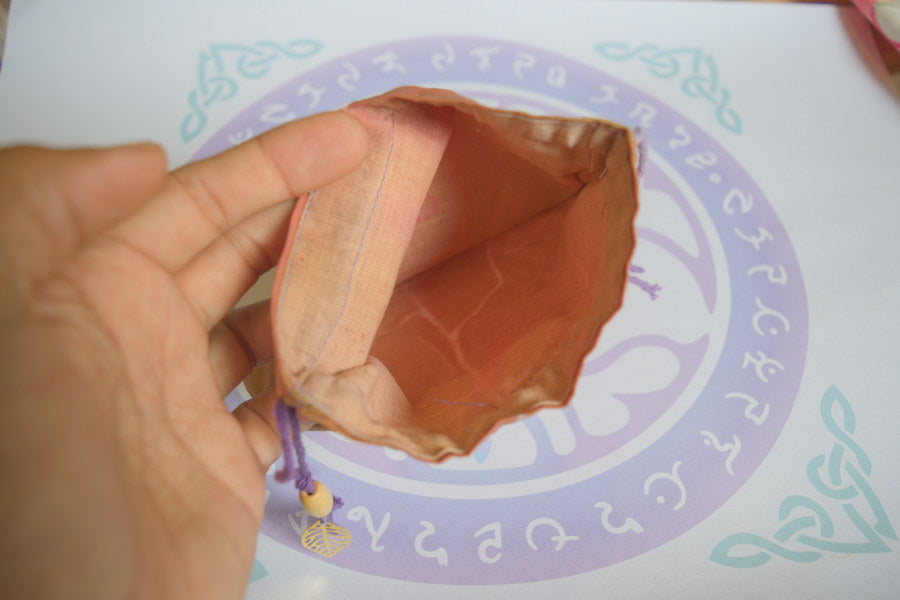 Bolsas de Folhas dos Reinos Verdejantes ~ Bolsa de puxar