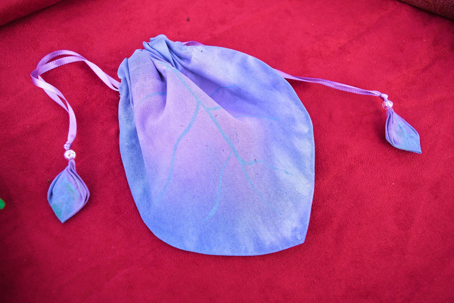 Bolsas de Folhas dos Reinos Verdejantes ~ Bolsa de puxar