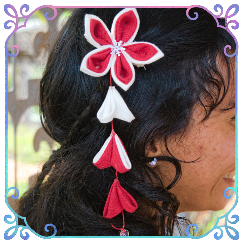 Presilha de cabelo da Donzela do Santuário