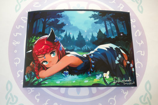 MoonLith ~ Art print