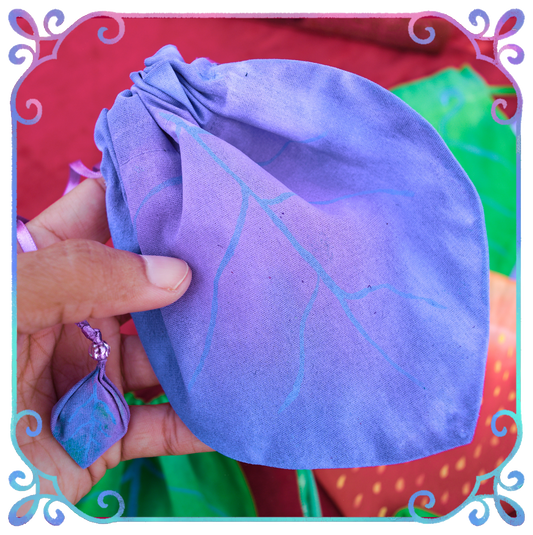 Bolsas de Folhas dos Reinos Verdejantes ~ Bolsa de puxar