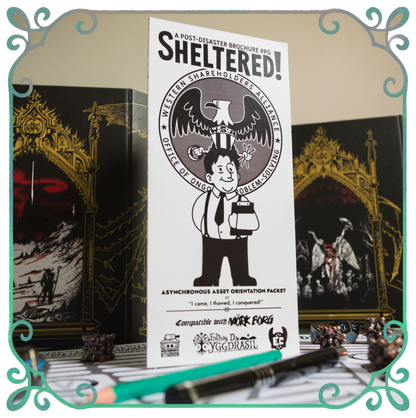 Sheltered! Um RPG pós-apocalíptico ~ Compatível com MÖRK BORG